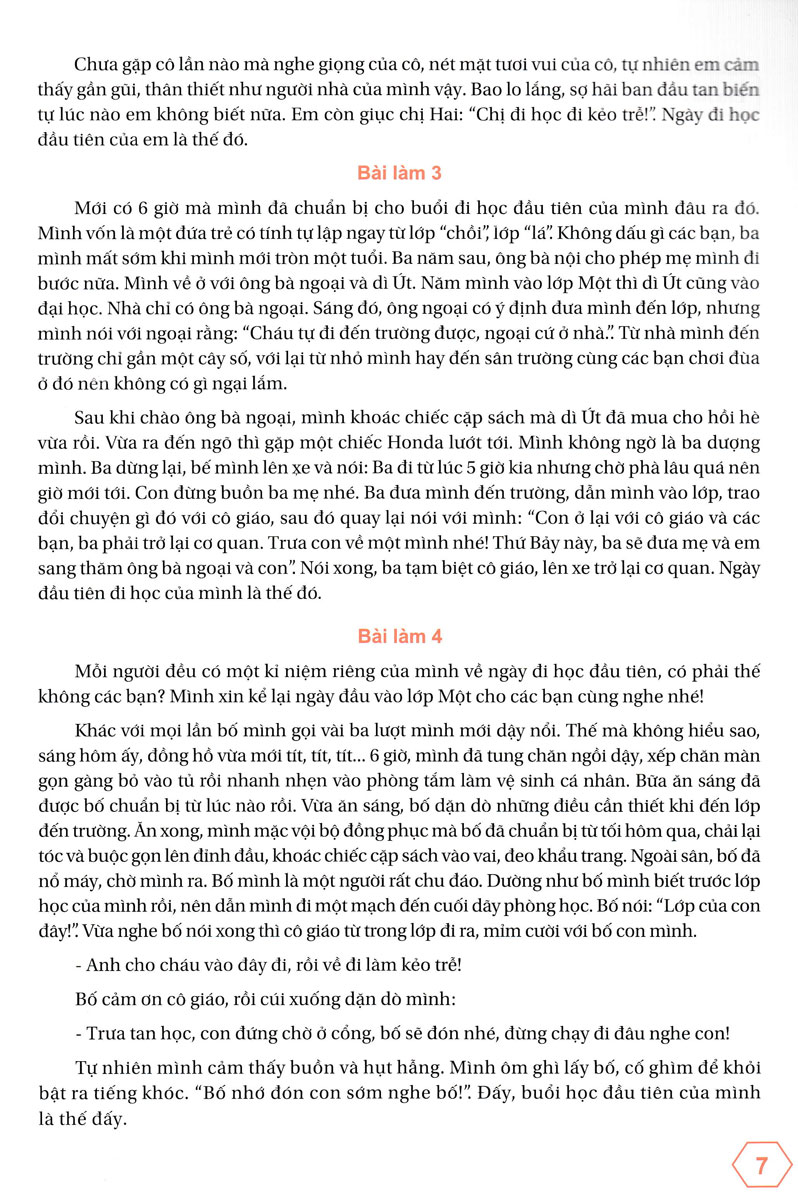 những bài làm văn mẫu 2 (kết nối)