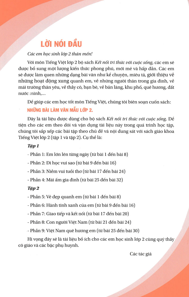 những bài làm văn mẫu 2 (kết nối)