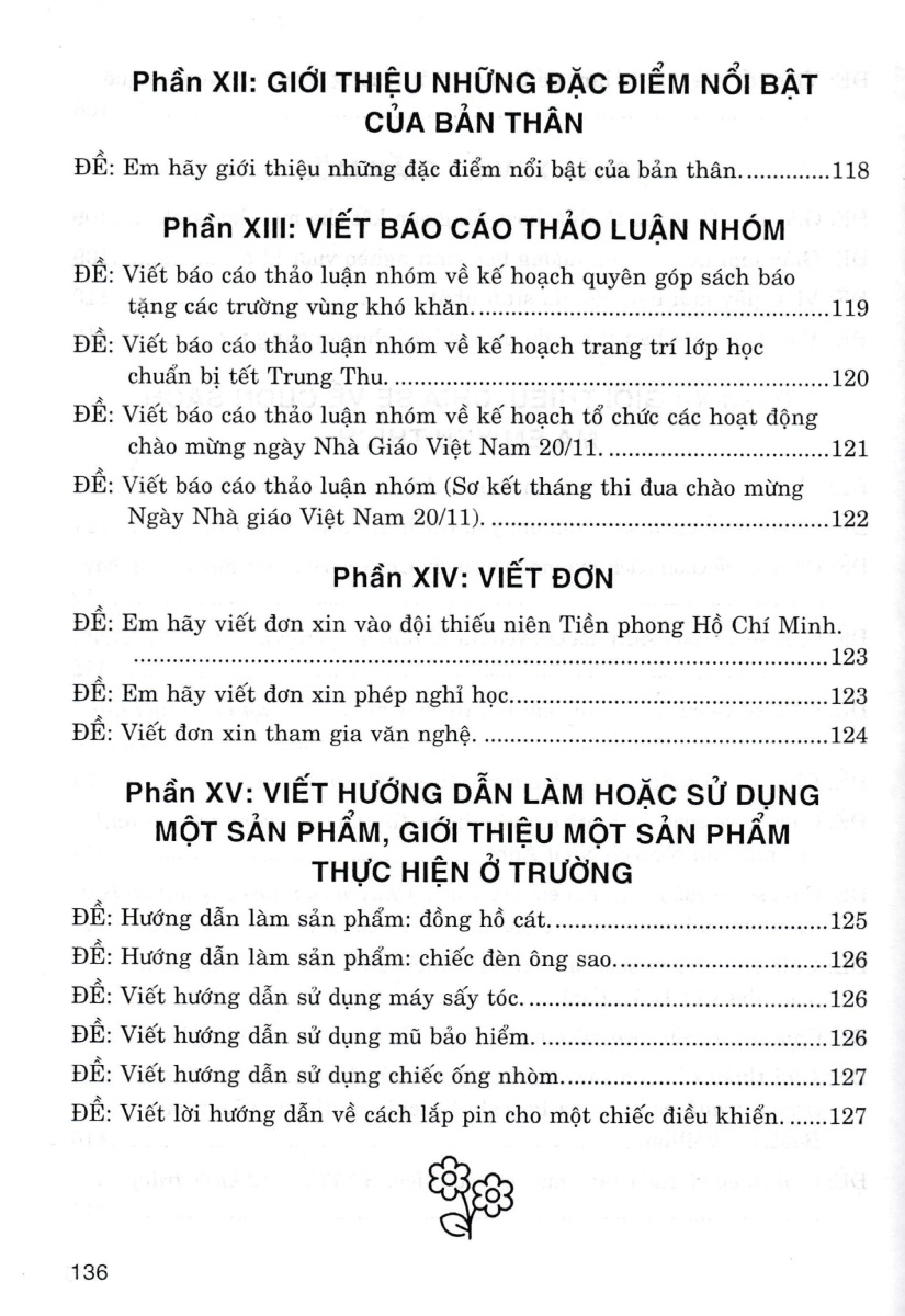 những bài làm văn mẫu 4 (dùng chung cho các bộ sgk hiện hành)