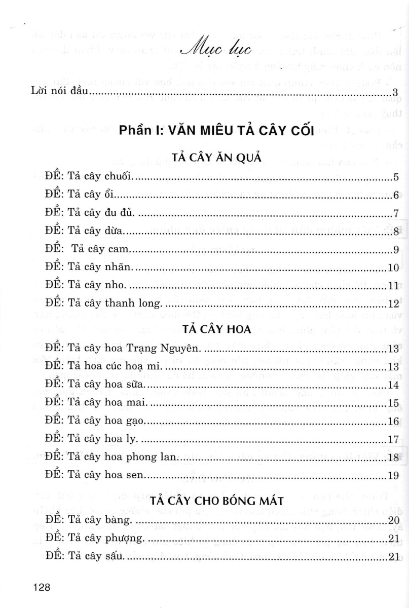 những bài làm văn mẫu 4 (dùng chung cho các bộ sgk hiện hành)