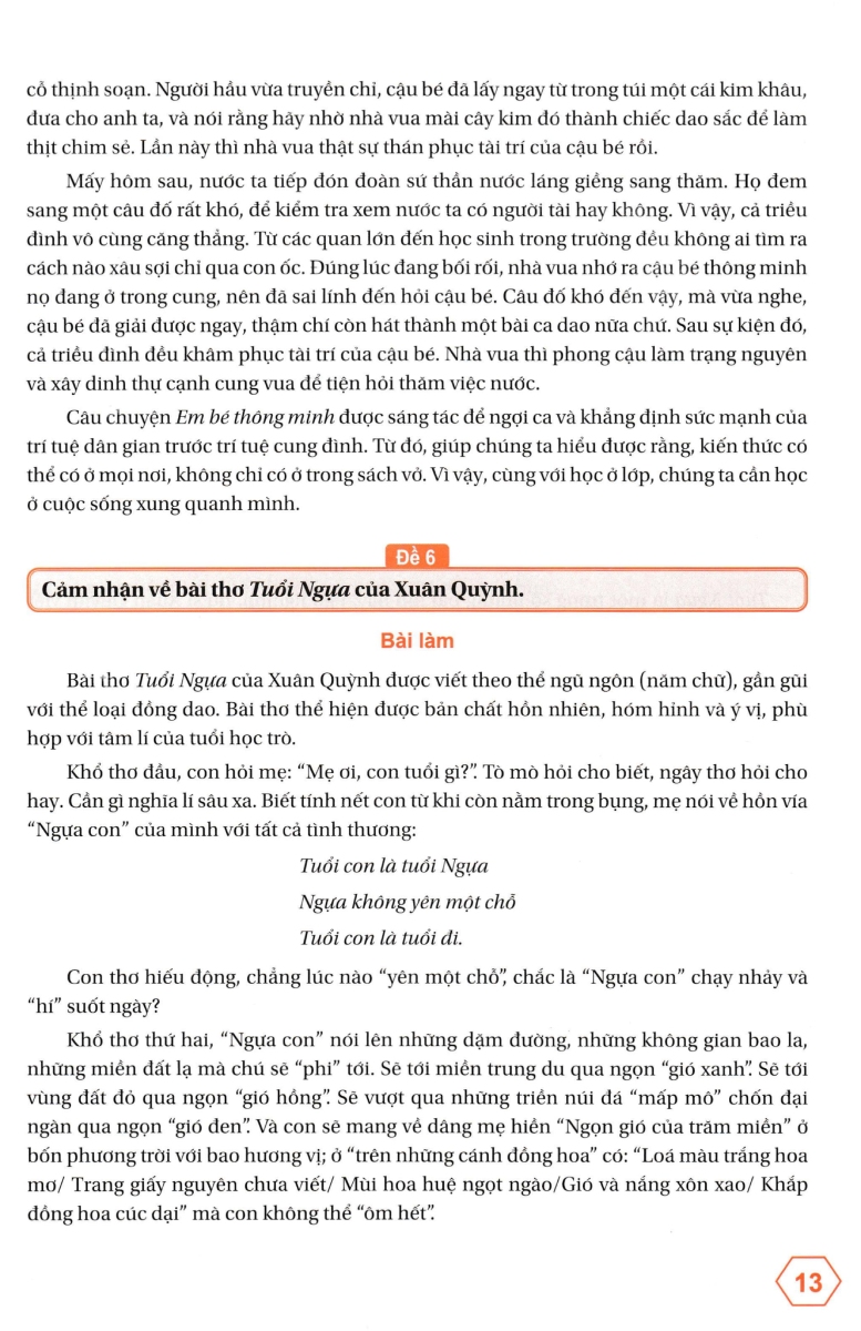 những bài làm văn mẫu 5 - tập 1 (kết nối)