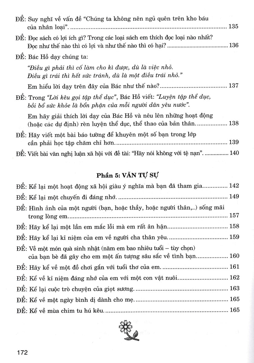 những bài làm văn mẫu 8 (dùng chung cho các bộ sgk hiện hành)