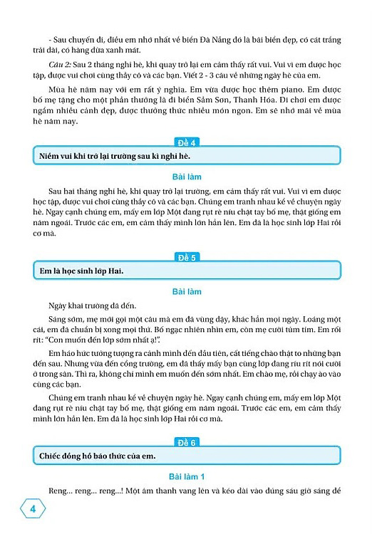 Những Bài Làm Văn Mẫu Lớp 2 (Kết Nối) (Tái Bản 2025)