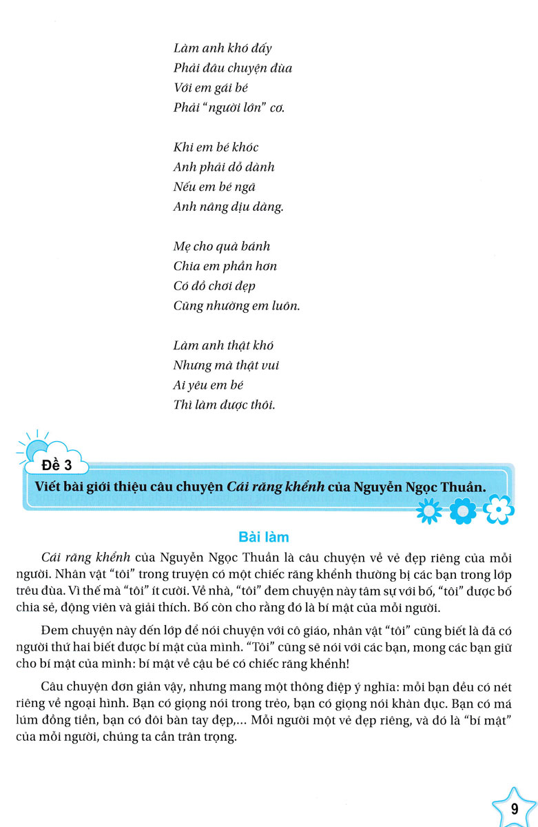 những bài làm văn mẫu lớp 4 tập 1 (cánh diều)