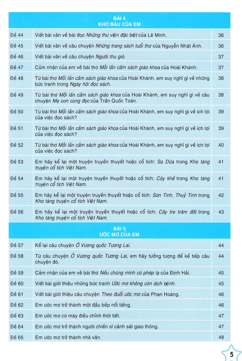 những bài làm văn mẫu lớp 4 tập 1 (cánh diều)