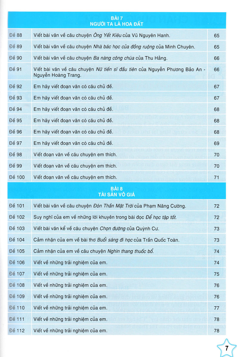 những bài làm văn mẫu lớp 4 tập 1 (cánh diều)