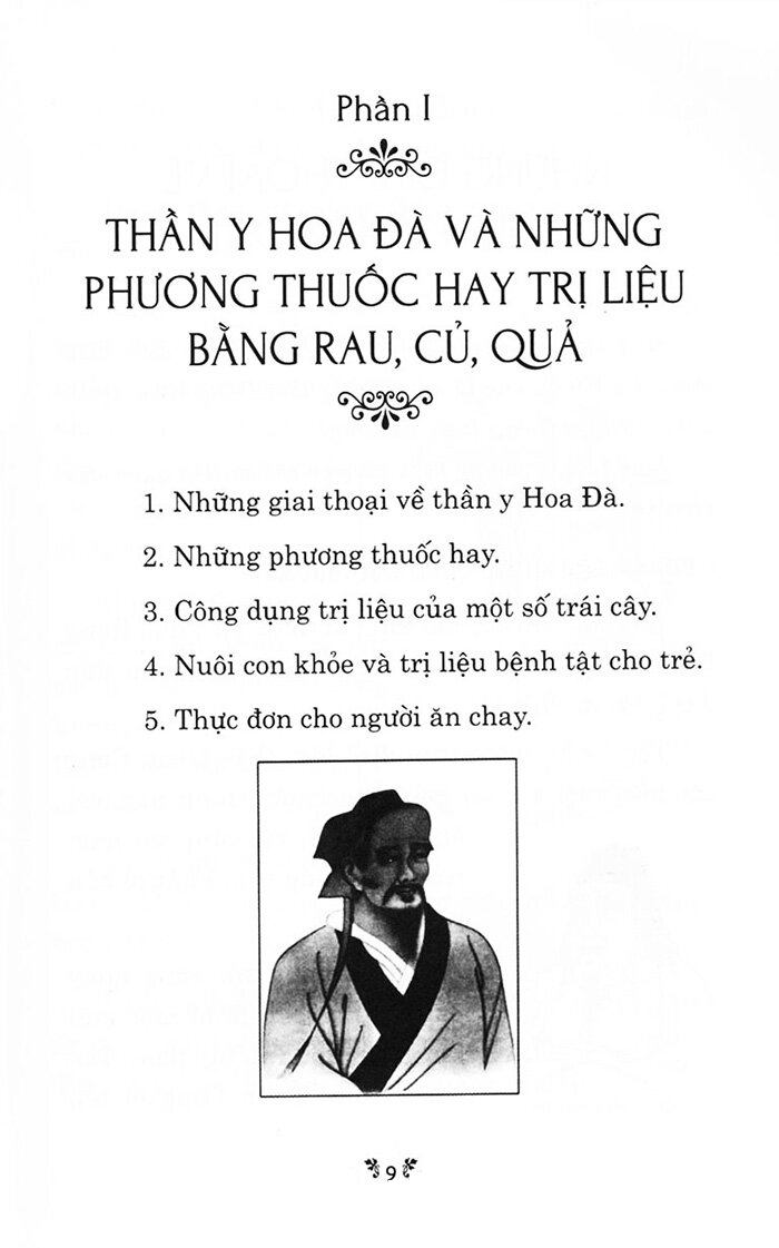 những bài thuốc hay trị liệu bằng rau củ quả của thần y hoa đà và nhà phật