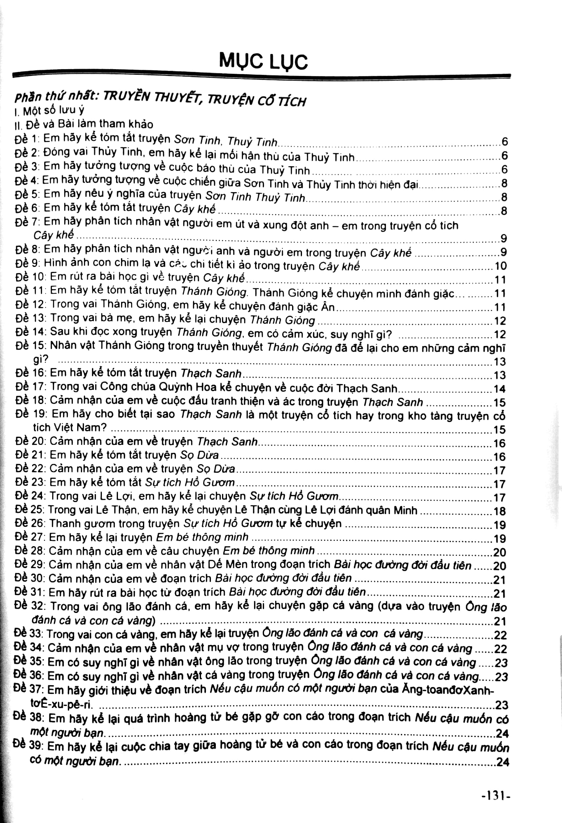 những bài văn chọn lọc 6 (tái bản)