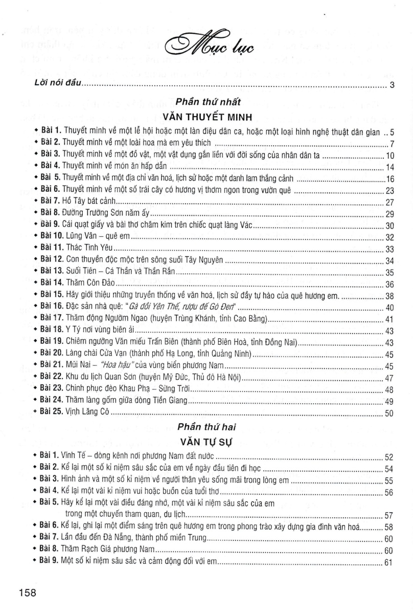 những bài văn đạt điểm cao của học sinh giỏi 8 (dùng chung cho các bộ sgk hiện hành)