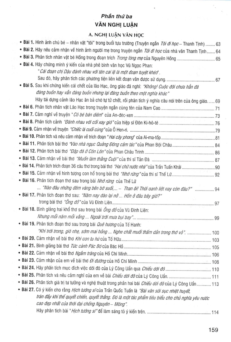 những bài văn đạt điểm cao của học sinh giỏi 8 (dùng chung cho các bộ sgk hiện hành)