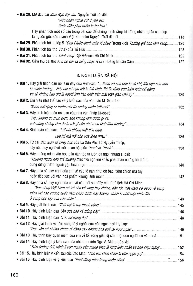 những bài văn đạt điểm cao của học sinh giỏi 8 (dùng chung cho các bộ sgk hiện hành)