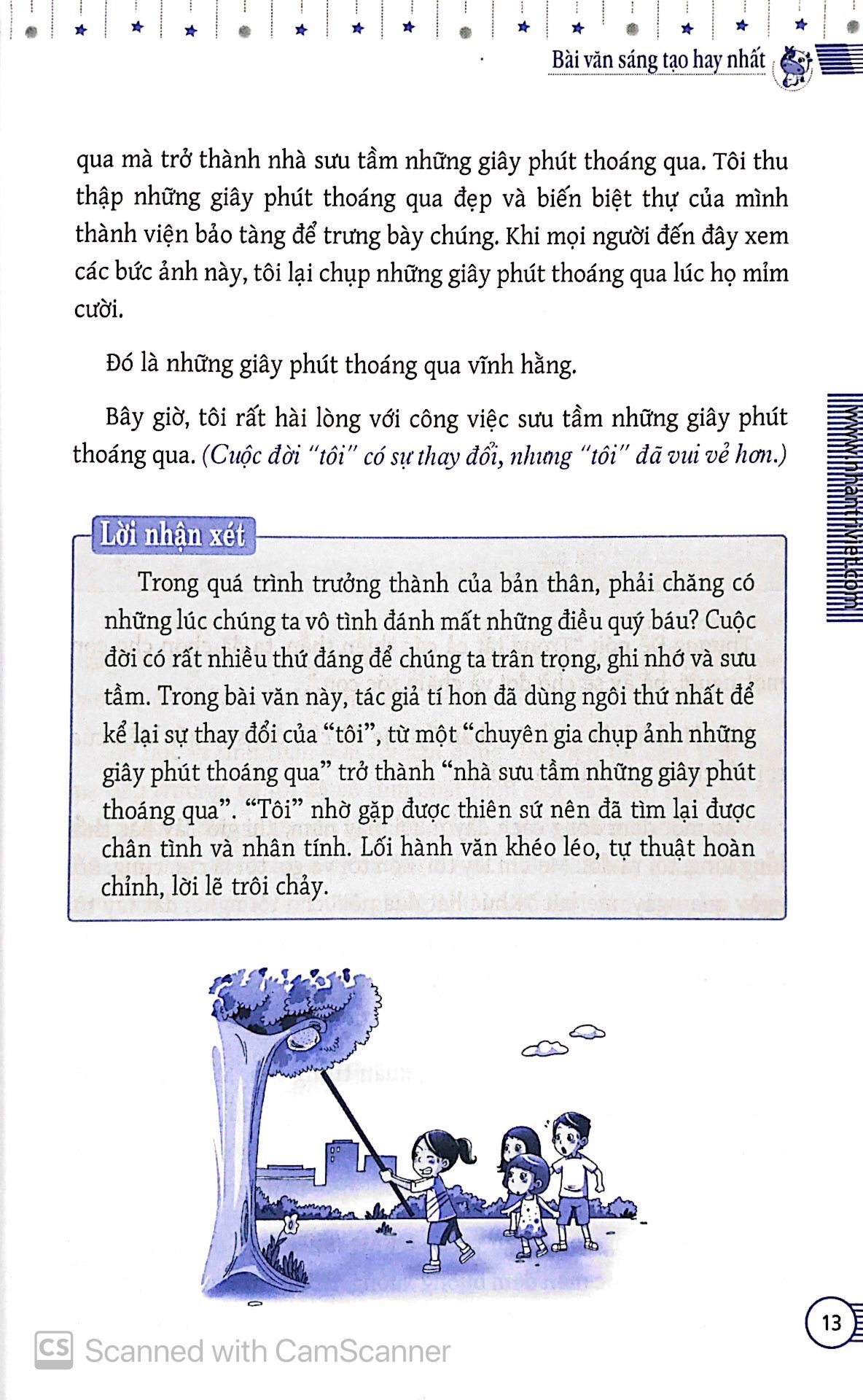 những bài văn đoạt giải của học sinh tiểu học trung quốc