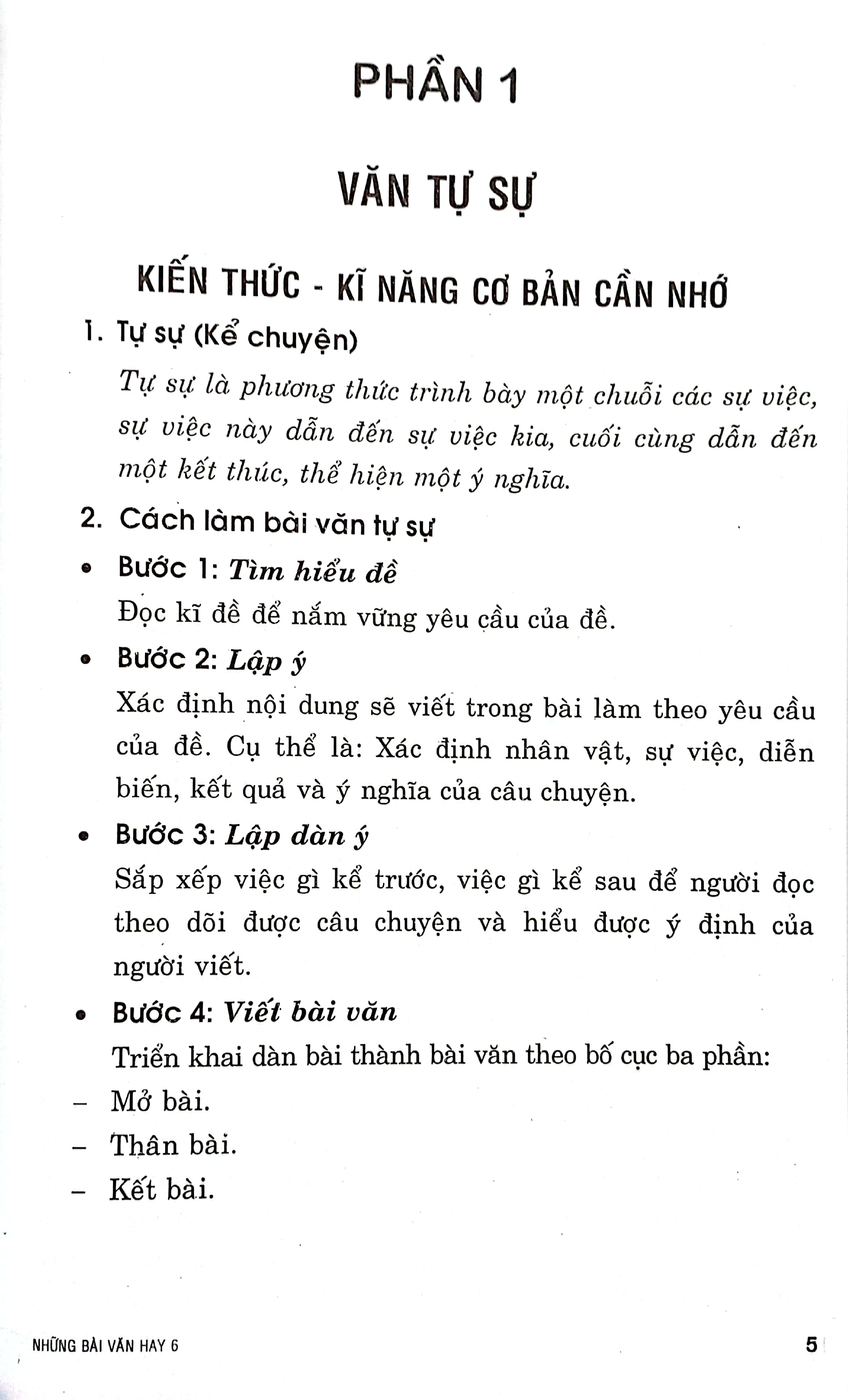 những bài văn hay 6 (theo chương trình giáo dục phổ thông mới)(tái bản 2023)