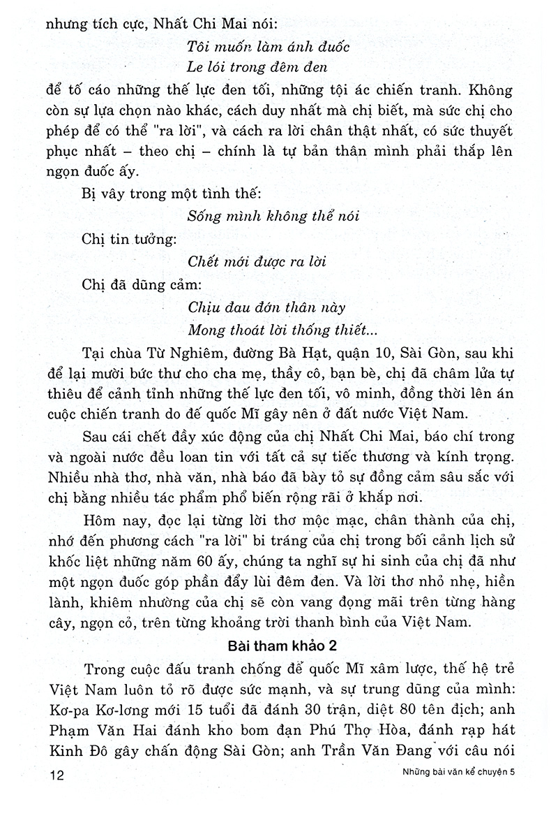 những bài văn kể chuyện 5
