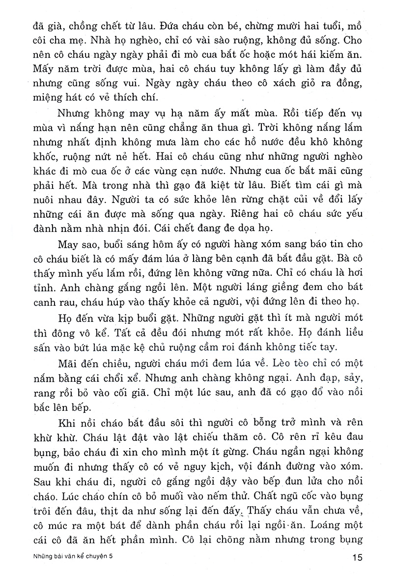 những bài văn kể chuyện 5