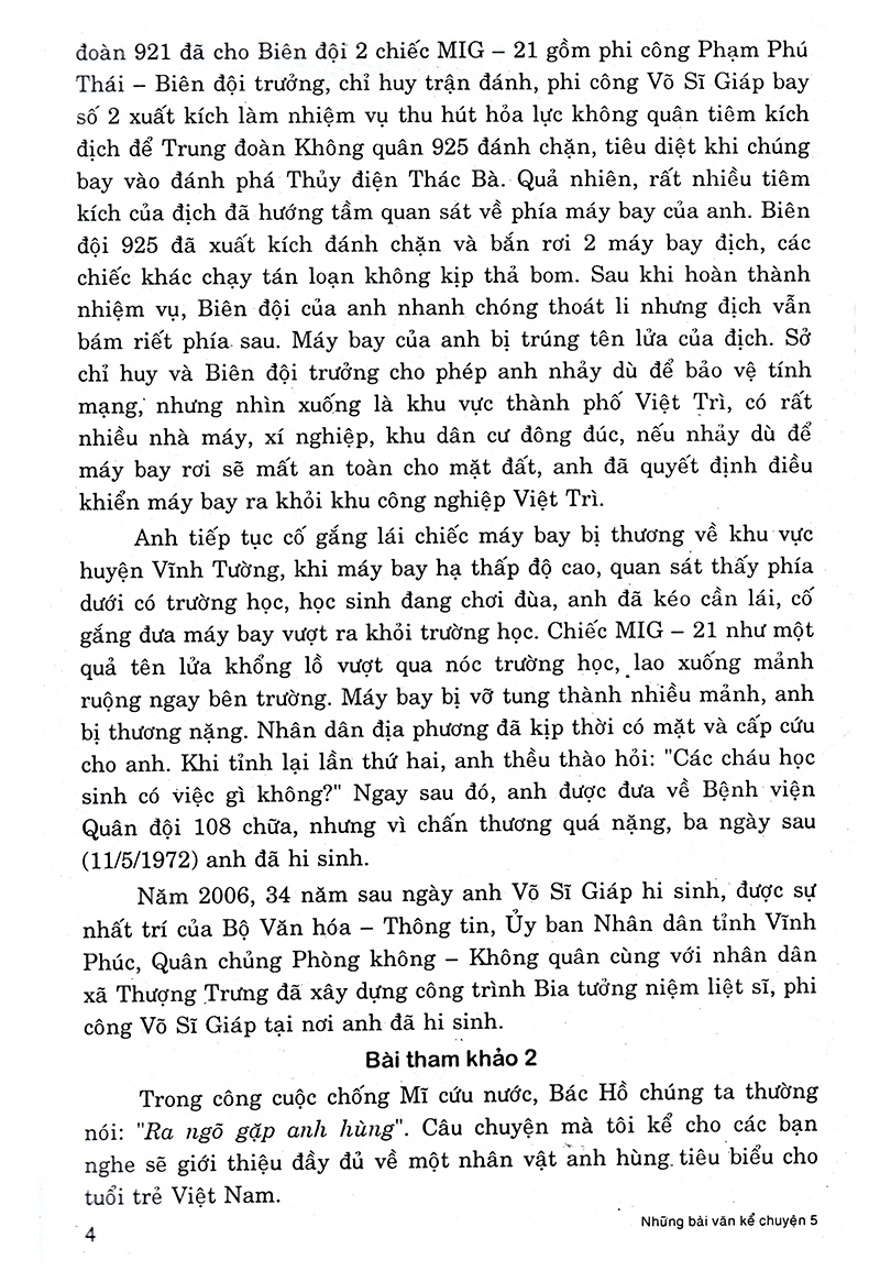 những bài văn kể chuyện 5