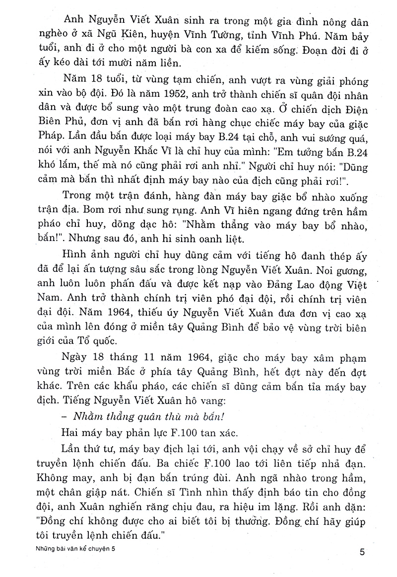 những bài văn kể chuyện 5