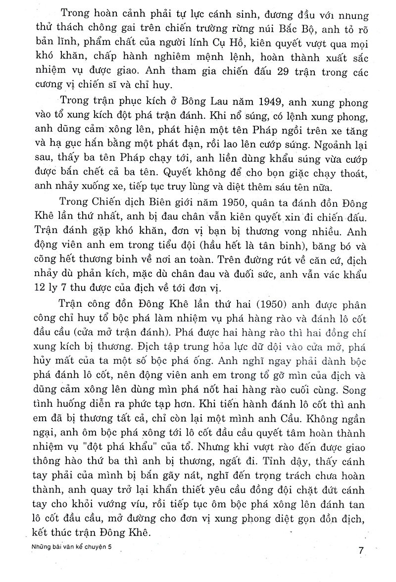 những bài văn kể chuyện 5