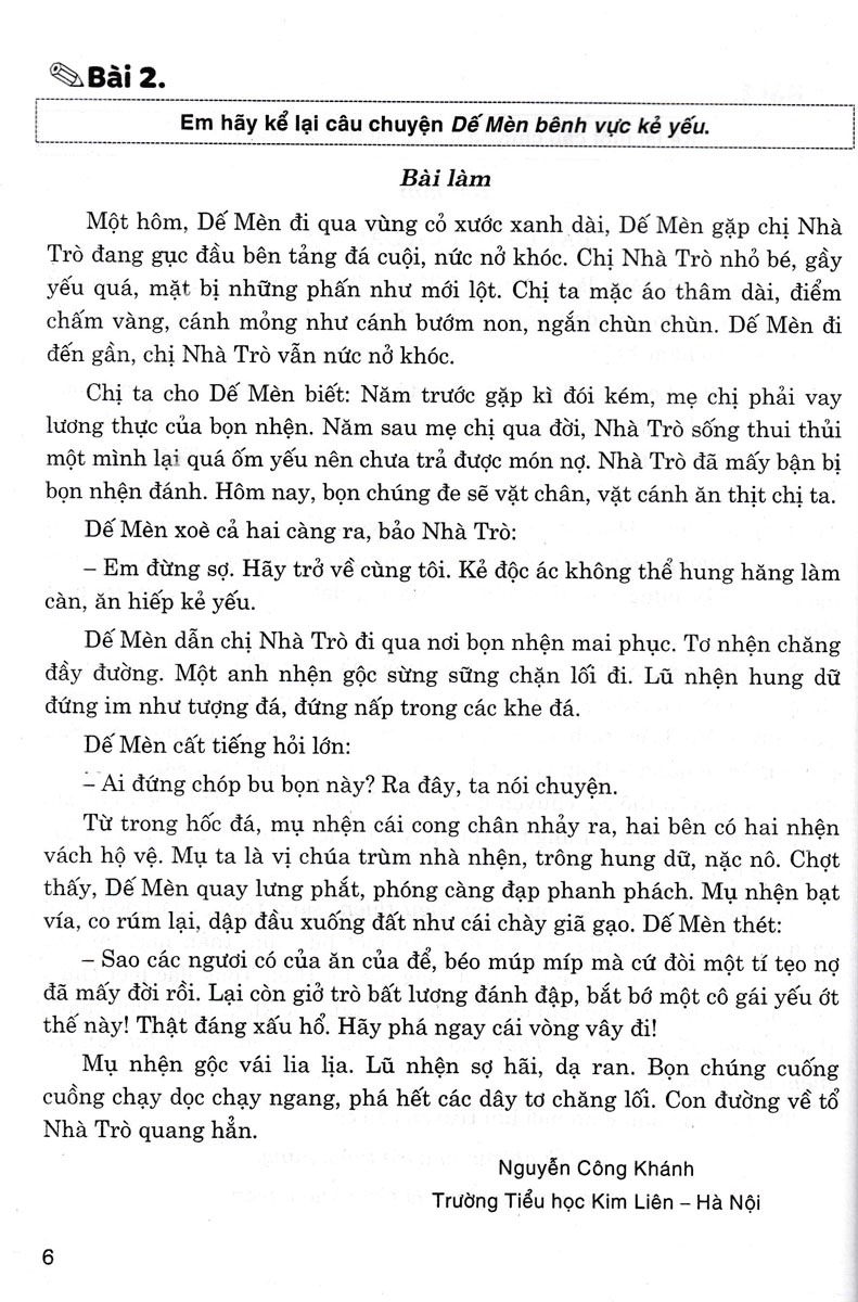 những bài văn kể chuyện lớp 4 (dùng chung cho các bộ sgk hiện hành)