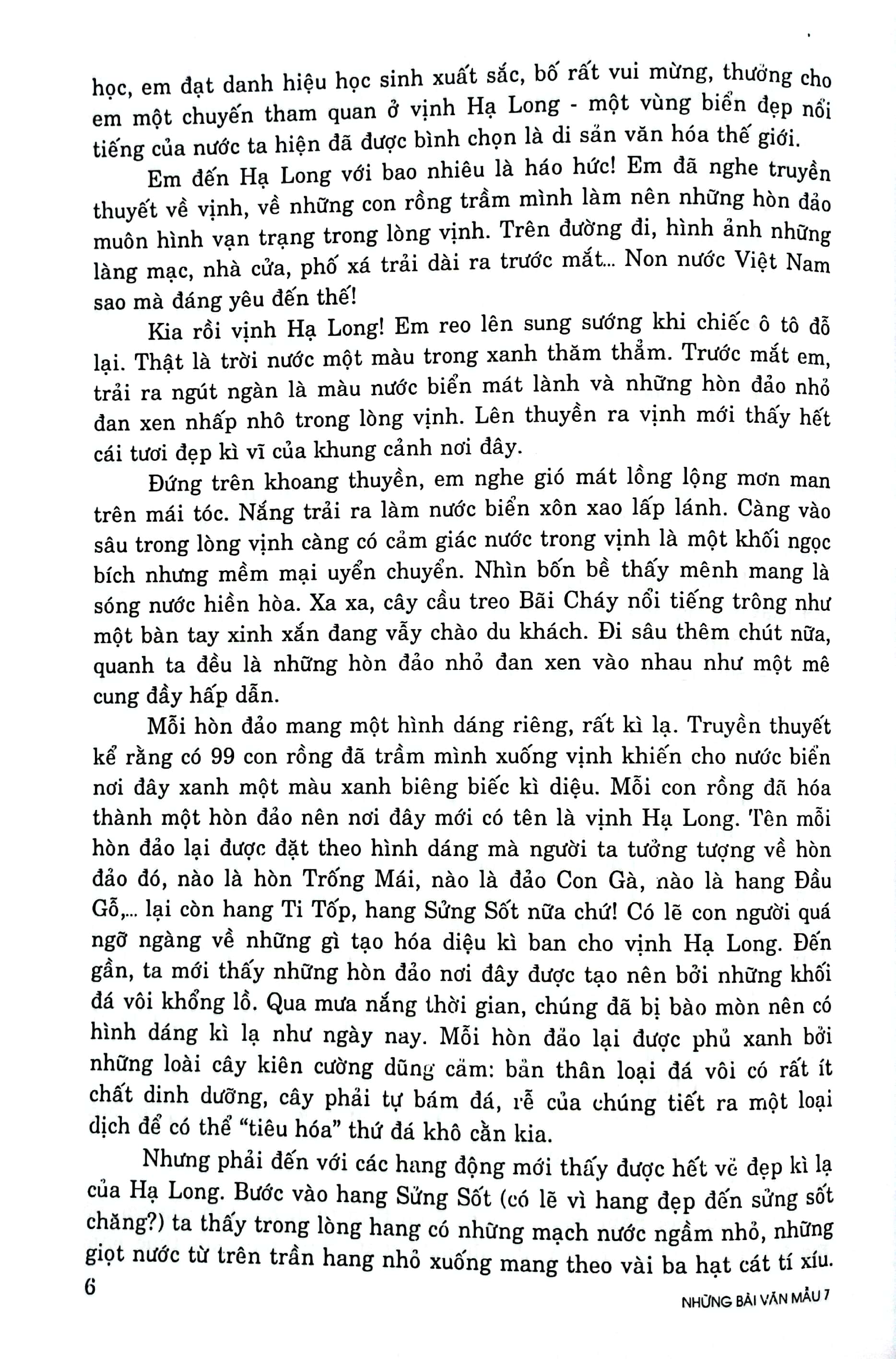 những bài văn mẫu 7