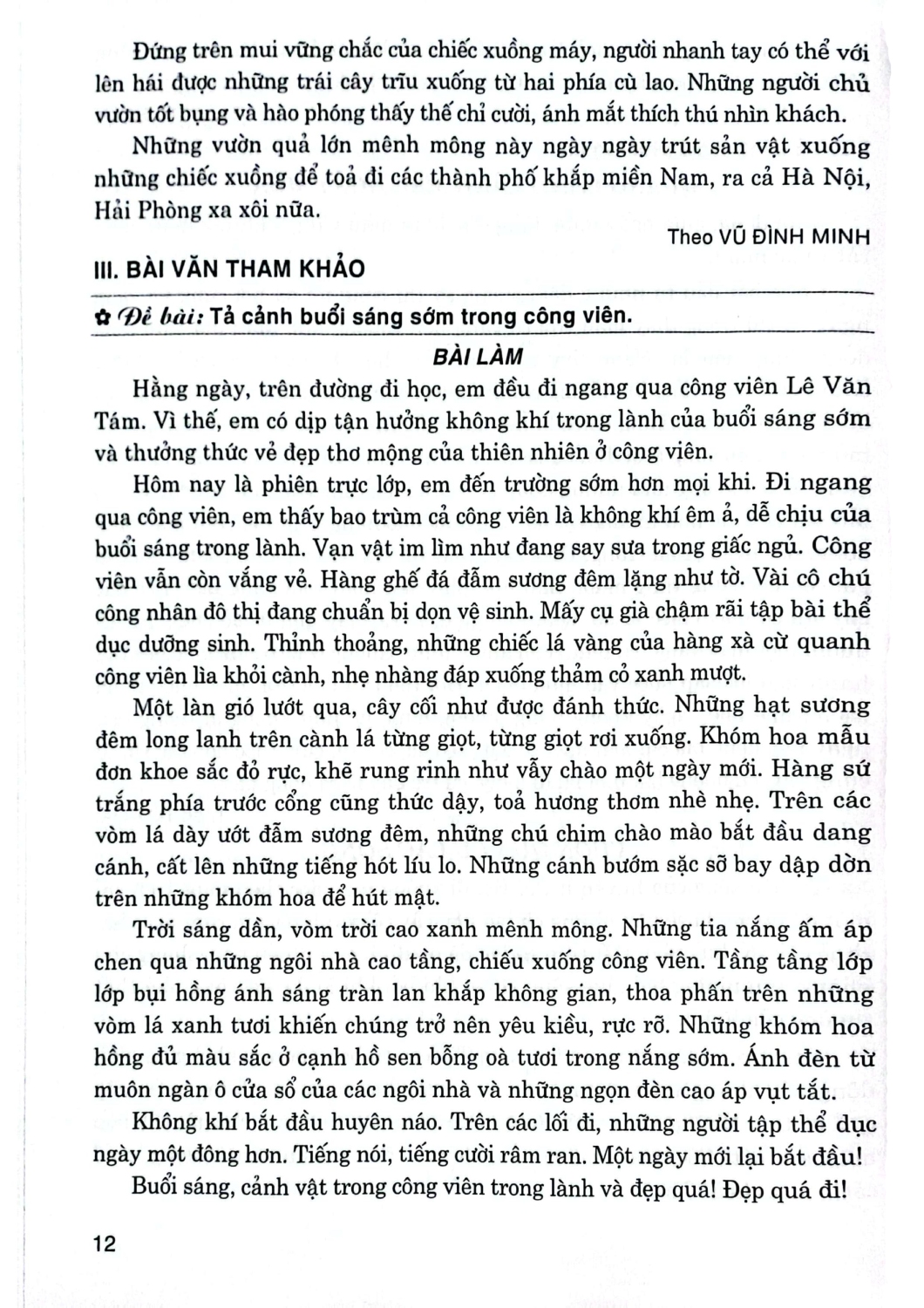 Những Bài Văn Tự Sự Và Miêu Tả 5