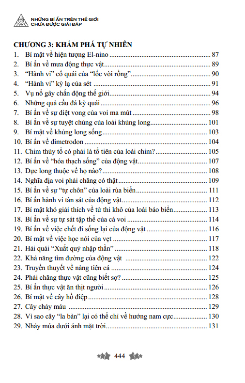 những bí ẩn trên thế giới chưa được giải đáp - bìa cứng (tái bản 2023)