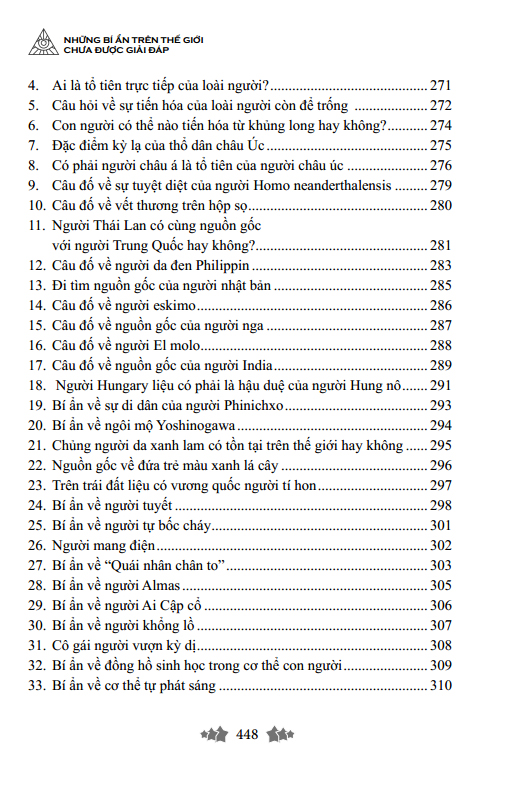 những bí ẩn trên thế giới chưa được giải đáp - bìa cứng (tái bản 2023)