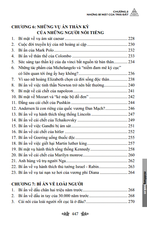 những bí ẩn trên thế giới chưa được giải đáp - bìa cứng (tái bản 2023)