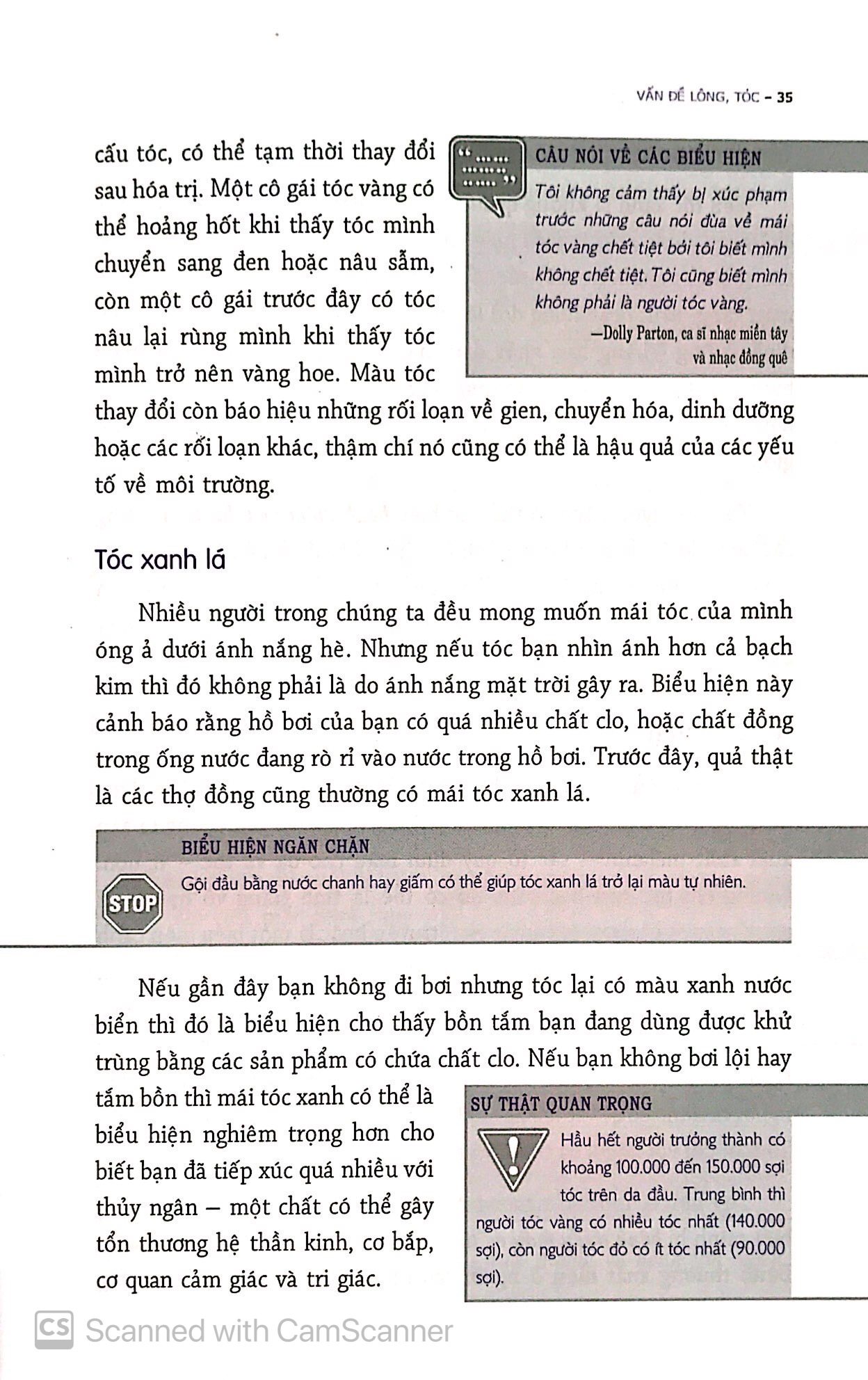 những biểu hiện của cơ thể