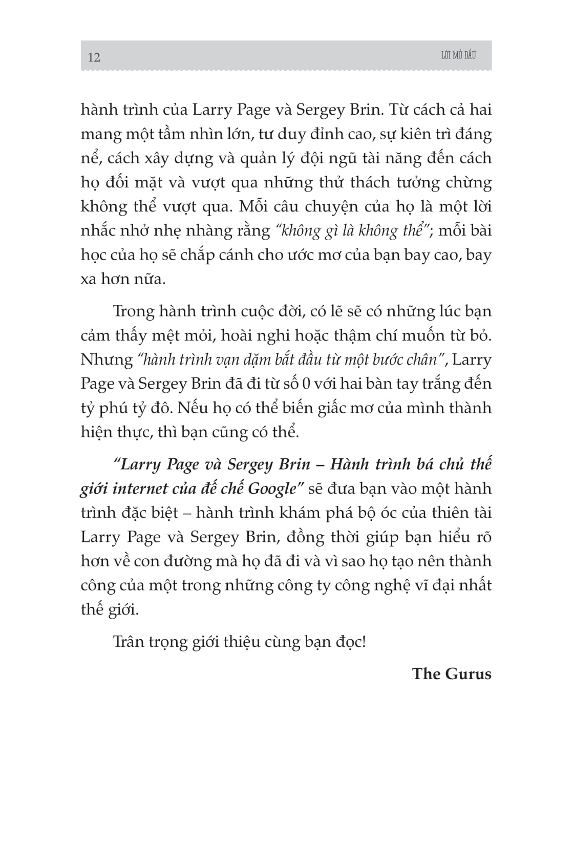 Nhung Bo Oc Ty Do - Larry Page Va Sergey Brin - Hanh Trinh Ba Chu The Gioi Internet Cua De Che Google