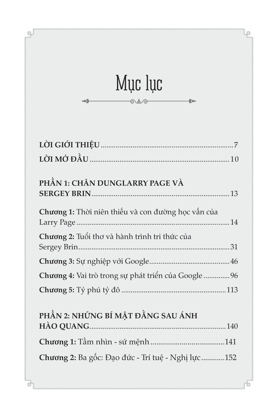 Nhung Bo Oc Ty Do - Larry Page Va Sergey Brin - Hanh Trinh Ba Chu The Gioi Internet Cua De Che Google