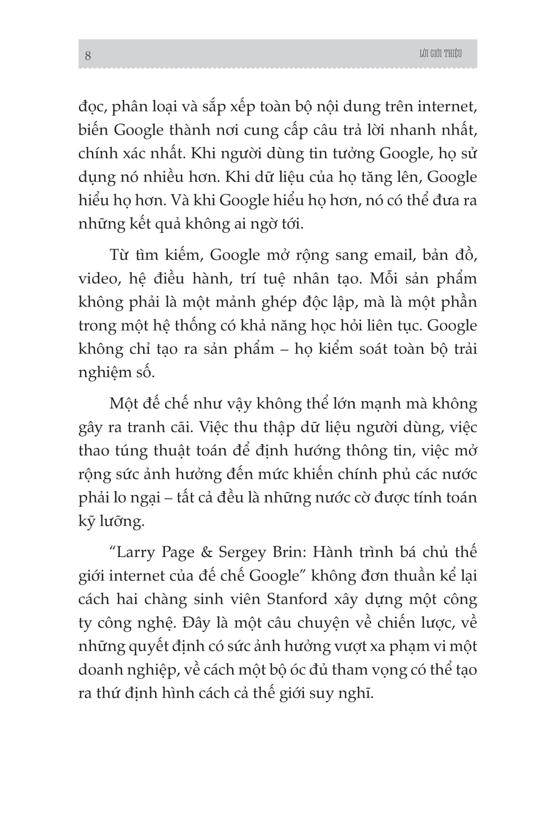 Nhung Bo Oc Ty Do - Larry Page Va Sergey Brin - Hanh Trinh Ba Chu The Gioi Internet Cua De Che Google