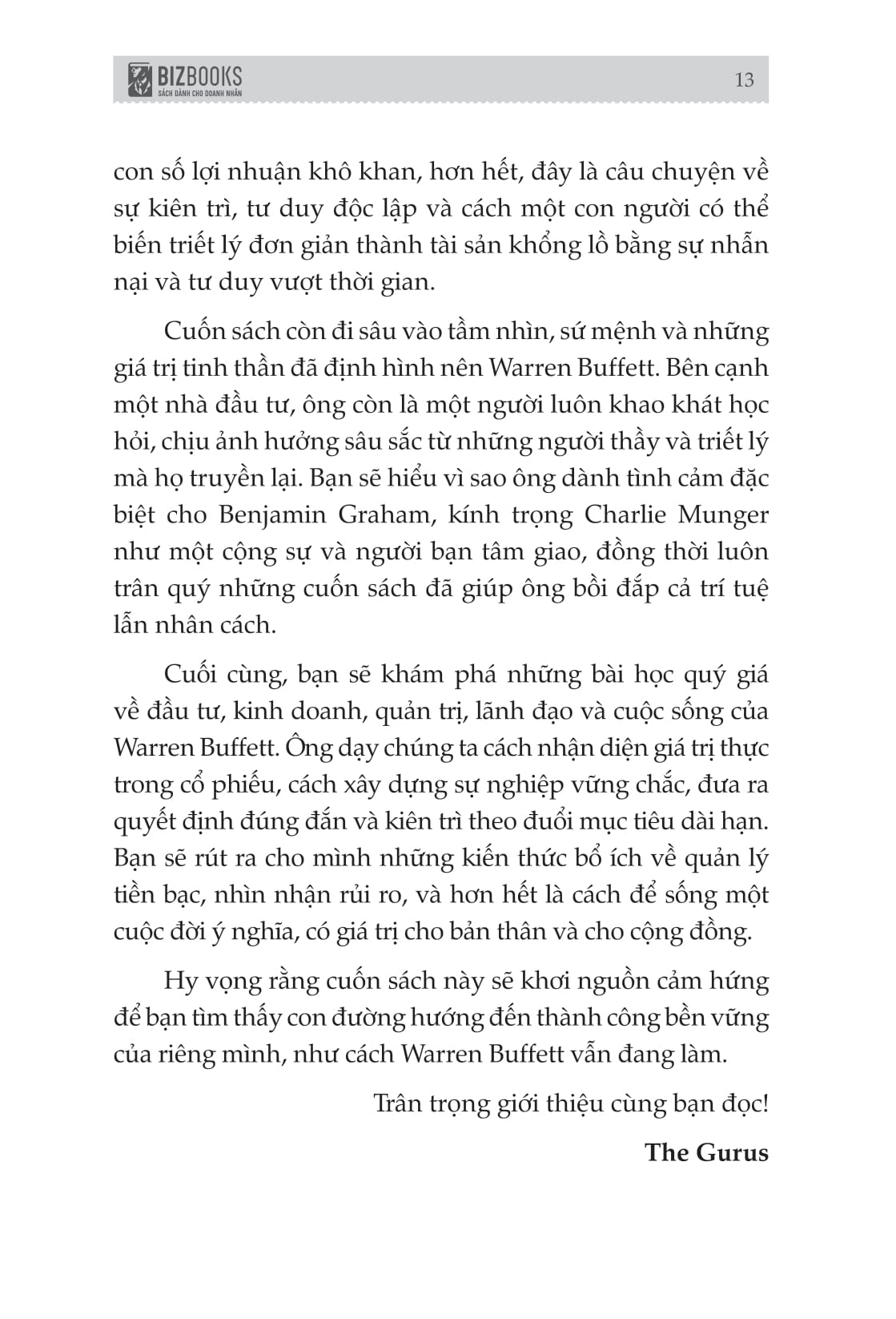 Nhung Bo Oc Ty Do - Warren Buffett - Nha Tien Tri Xu Omaha Va Tro Choi Tram Ty Cua Pho Wall