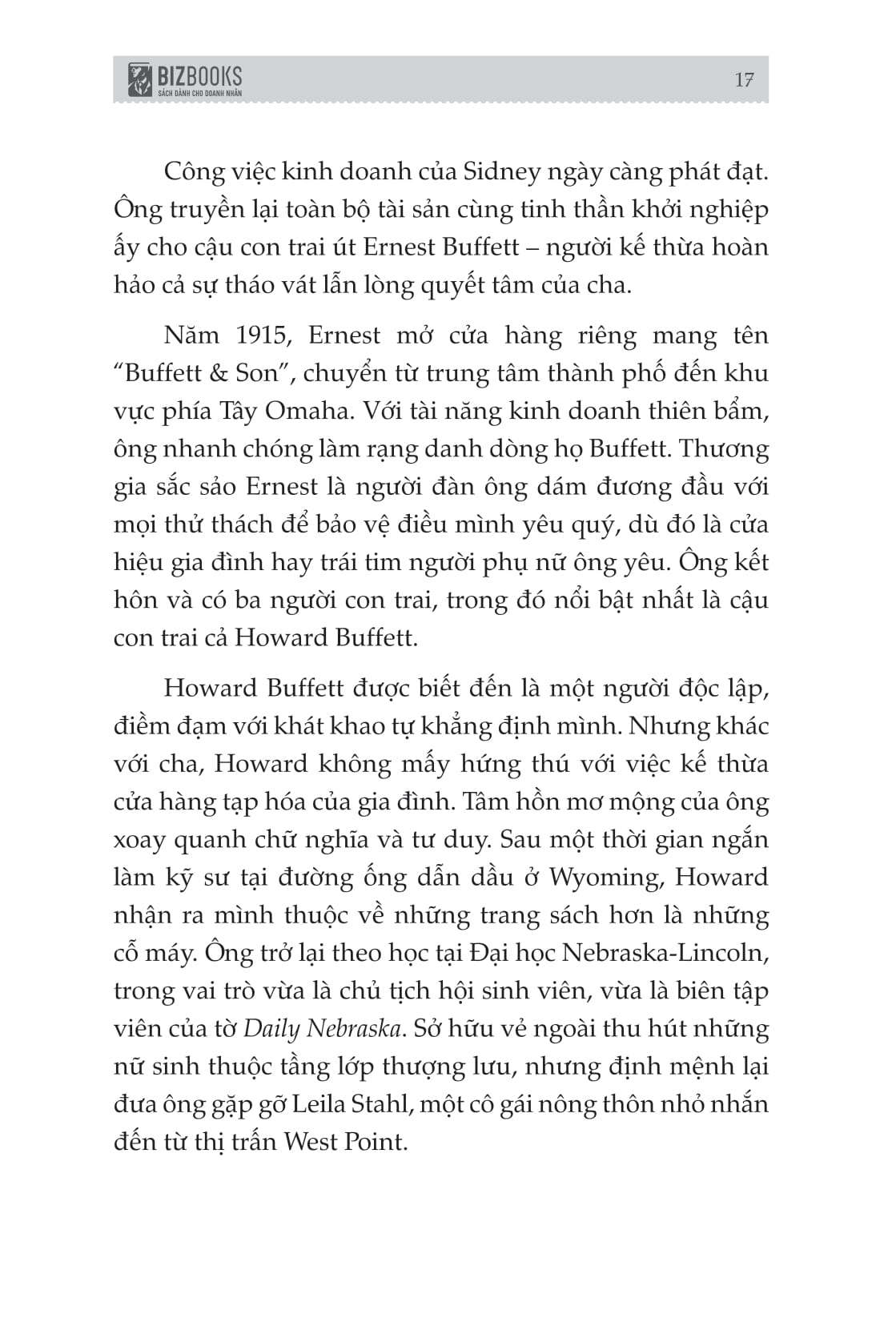 Nhung Bo Oc Ty Do - Warren Buffett - Nha Tien Tri Xu Omaha Va Tro Choi Tram Ty Cua Pho Wall