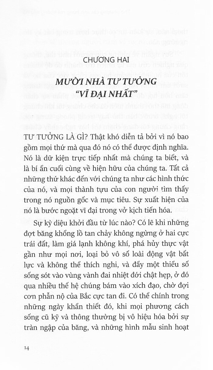 những bộ óc và những ý tưởng vĩ đại