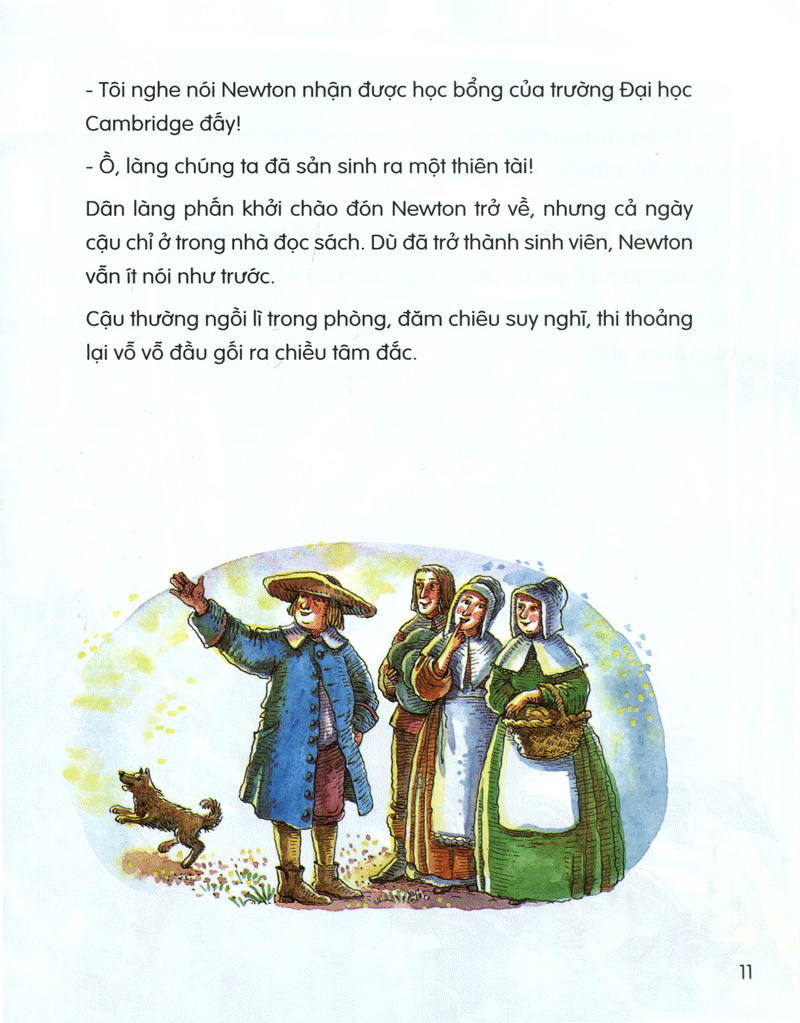 những bộ óc vĩ đại - bác học "hấp dẫn" newton (tái bản 2023)