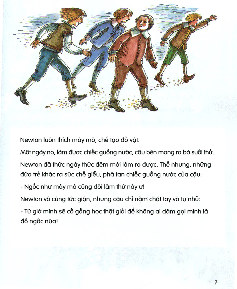 những bộ óc vĩ đại - bác học "hấp dẫn" newton (tái bản 2023)