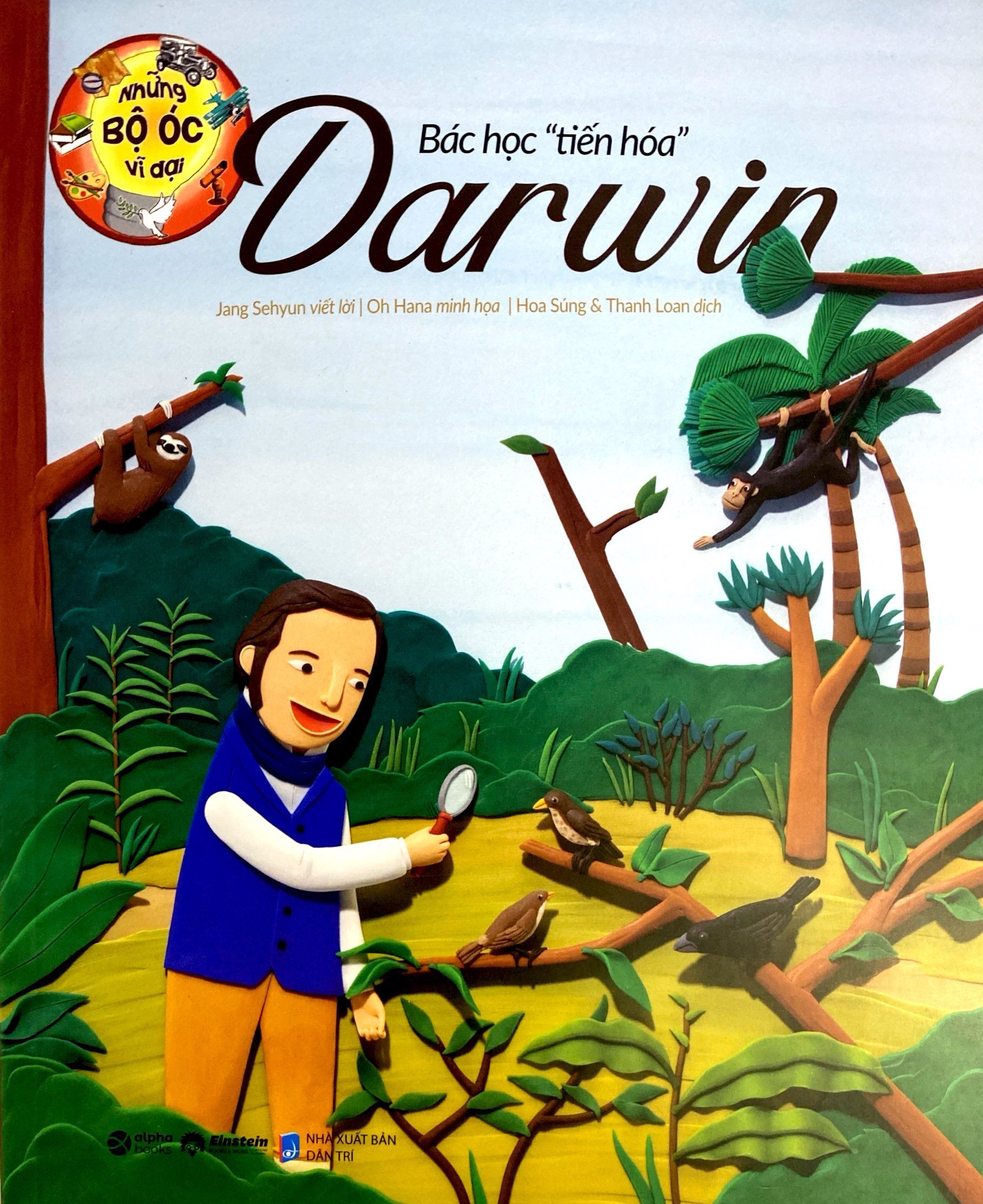 những bộ óc vĩ đại - bác học "tiến hóa" darwin (tái bản 2023)