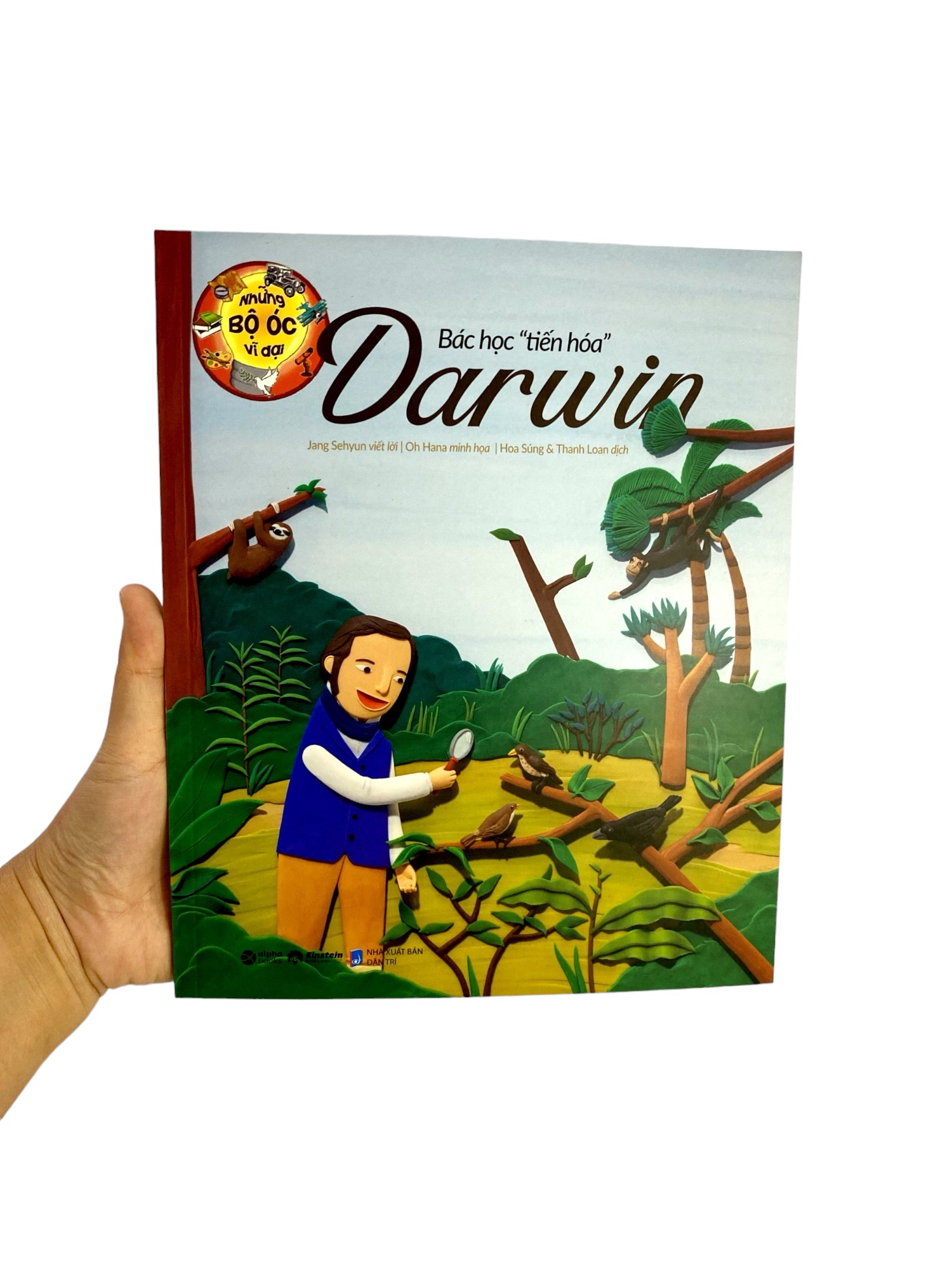 những bộ óc vĩ đại - bác học "tiến hóa" darwin (tái bản 2023)