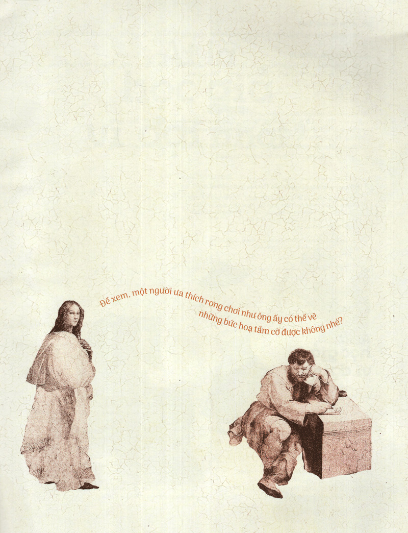 những bức họa nổi tiếng chuyện chưa kể - ai là học giả vĩ đại nhất?