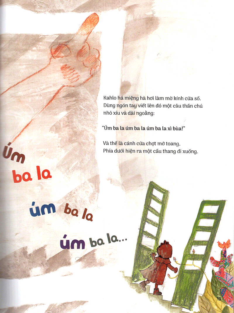 những bức họa nổi tiếng chuyện chưa kể - câu thần chú diệu kì