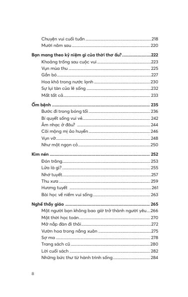 những bức thư gửi từ hành trình sống