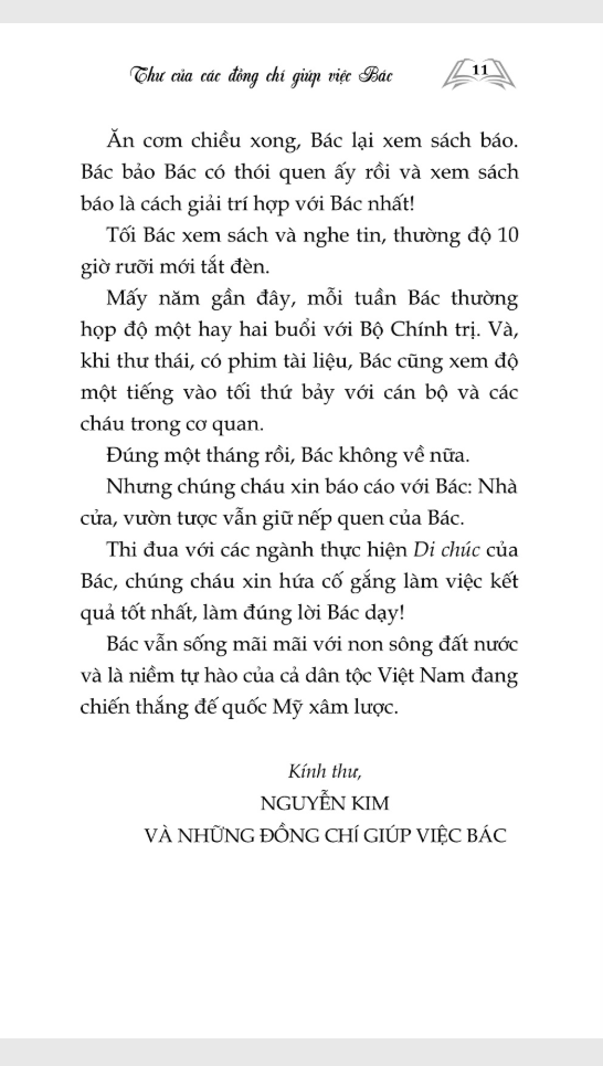 Nhung Buc Thu Ke Chuyen Bac Ho