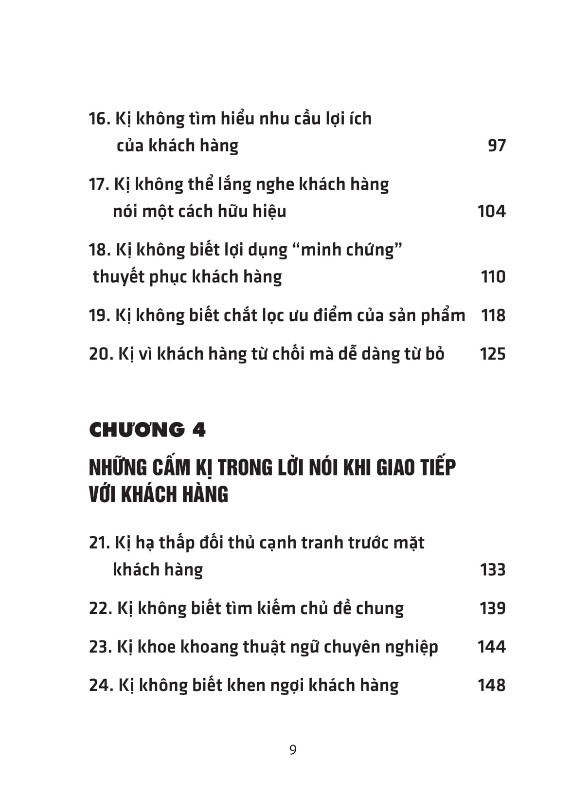 những cấm kị khi giao tiếp với khách hàng (tái bản 2022)