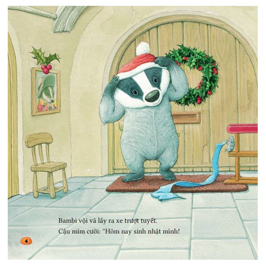 những câu chuyện ấm áp về tình bạn: ngôi nhà trong tuyết