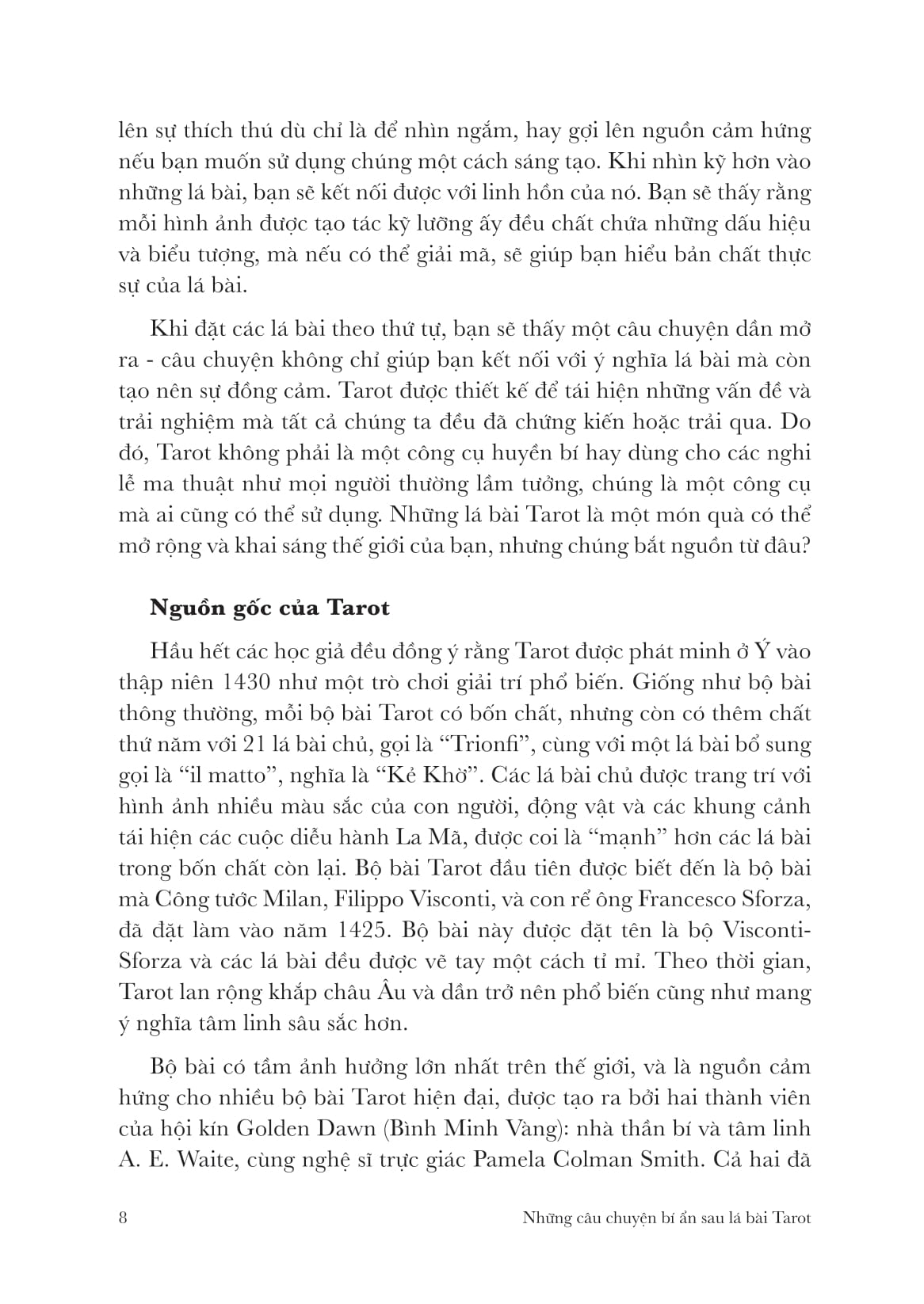 những câu chuyện bí ẩn sau lá bài tarot