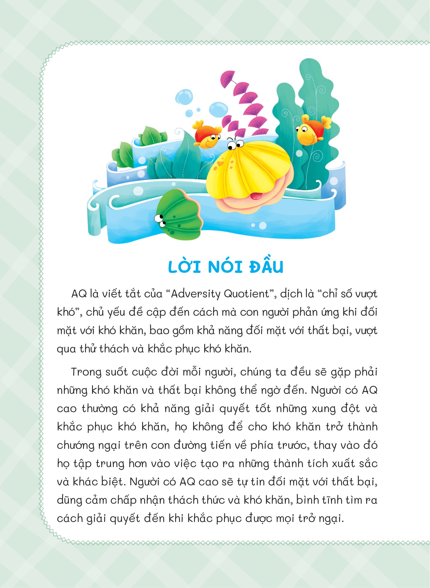 những câu chuyện bồi dưỡng chỉ số - aq - chỉ số vượt khó