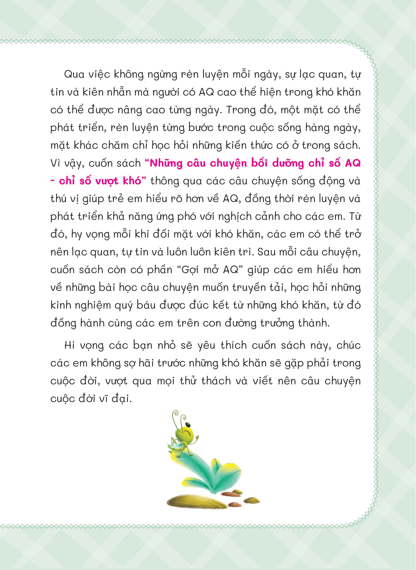 những câu chuyện bồi dưỡng chỉ số - aq - chỉ số vượt khó