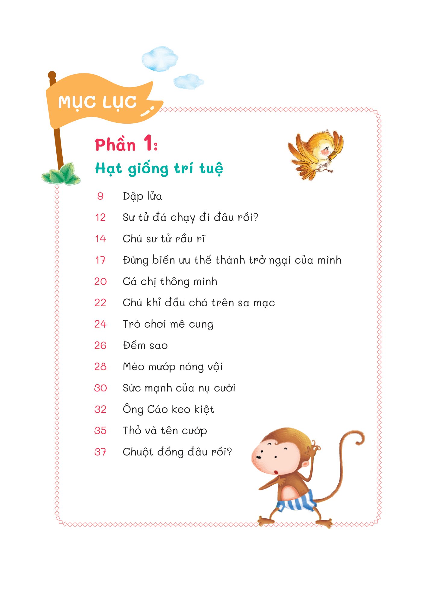 những câu chuyện bồi dưỡng chỉ số - iq - chỉ số thông minh
