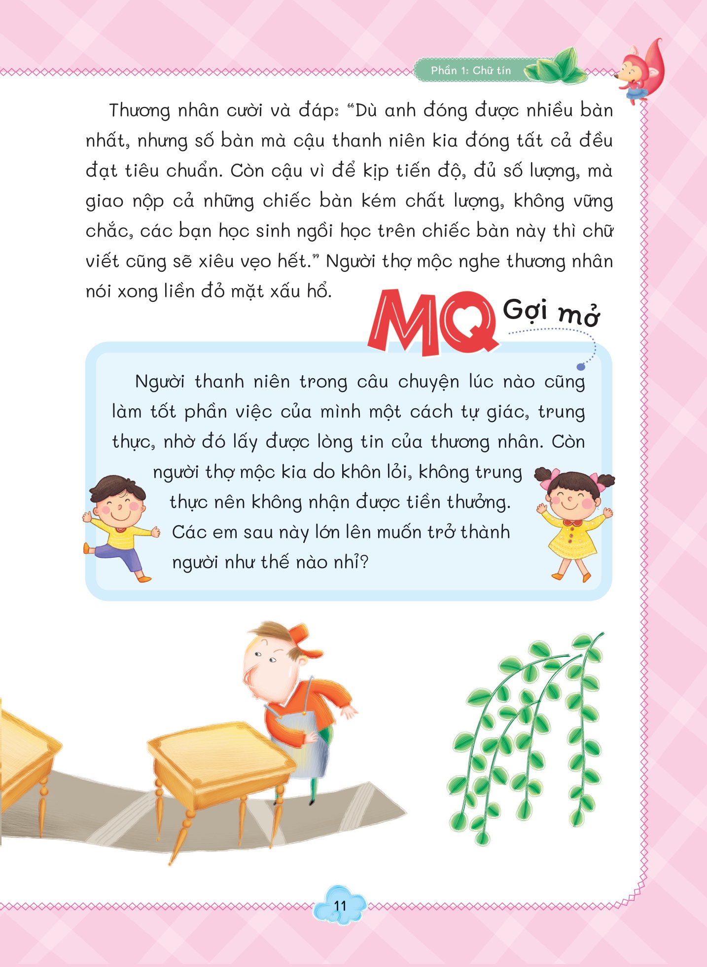 những câu chuyện bồi dưỡng chỉ số - mq - chỉ số đạo đức